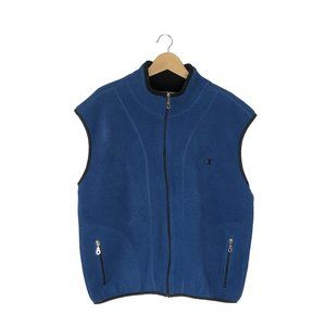 Vintage Champion Fleece Vest - Men's Large